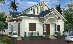 Thiết kế nhà đẹp tại Đơn Dương - Kiểu nhà mái thái